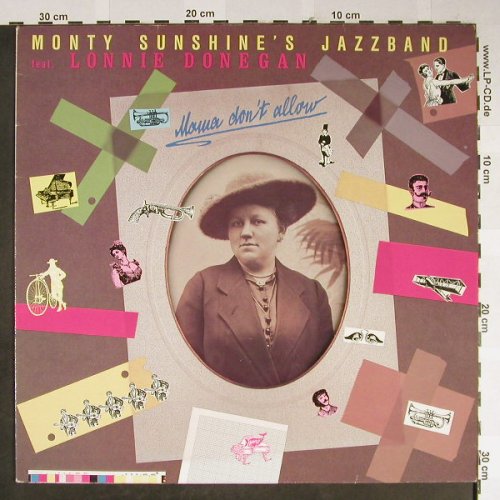 Monty Sunshine's Jazzband: Mama don't allow, Autogramm, Pinorekk(HB-P-7012), D,VG+/m-, 1987 - LP - H2219 - 5,00 Euro