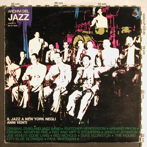 V.A.Archivi del Jazz: IL Jazz a New York Negli Anni Venti, Variety(REL-SR 19220), I,vg+/vg+,  - LP - H6214 - 4,00 Euro