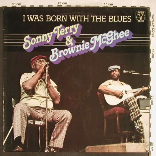 Terry,Sonny & Brownie Mc Ghee: I Was Born With The Blues, m-/vg+, Aves(59.009), D,Ri,  - LP - H6388 - 7,50 Euro