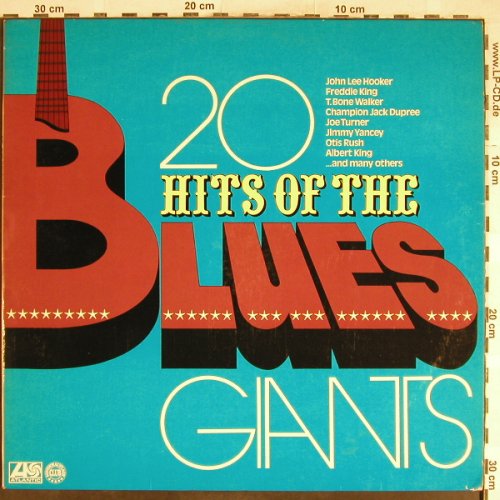 V.A.20 Hits of the Blues: Floyd Dixon...T-Bone Walker, Atlantic Sonderaufl.(63 906), D,  - LP - H6502 - 7,50 Euro