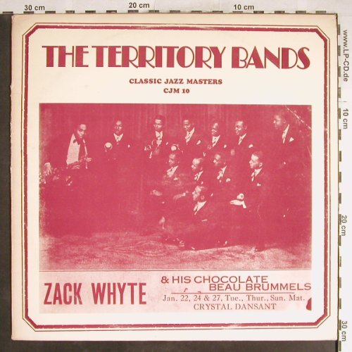Zack Whyte & his Chocolate BeauBrum: The Territory Bands, Classic Jazz Masters(CJM 10), vg+/vg+,  - LP - H6530 - 5,00 Euro