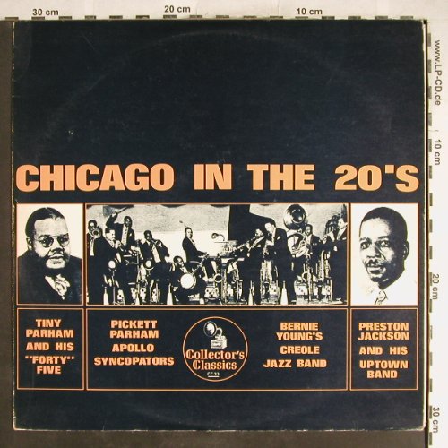 V.A.Chicago in the 20's: Bernie Young'sCreole...Tiny Parham, Collector's Classics(CC 33), m-/vg+,  - LP - H6583 - 6,00 Euro