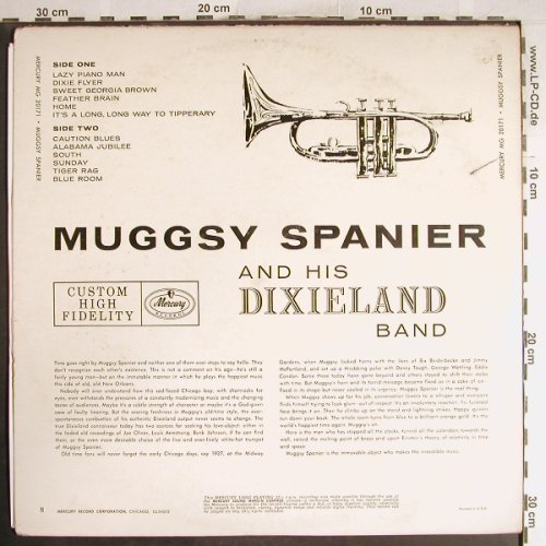 Spanier,Muggsy: and his Dixieland Band, vg+/VG-, Mercury(MG 20171), US,  - LP - H6730 - 4,00 Euro