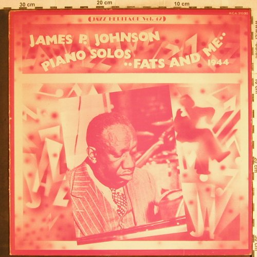 Johnson,James P.: Piano Solos, Fats and Me,1944, MCA(510.085), F, m-/Vg+,  - LP - H7709 - 4,00 Euro