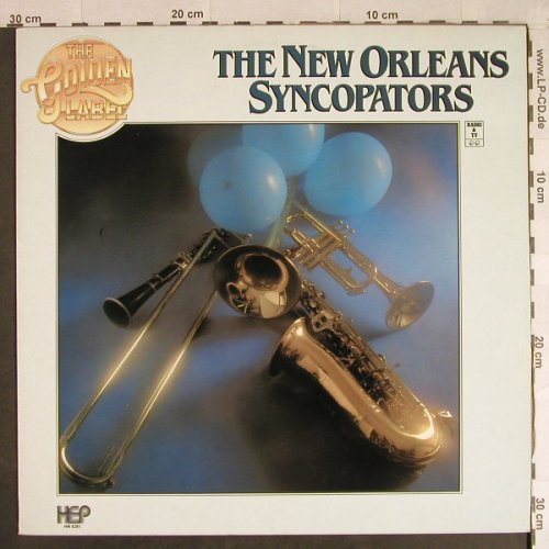 New Orleans Syncopators: Same - The Golden Label Serie, HEP Record(HN 4281), EEC,  - LP - H949 - 5,50 Euro