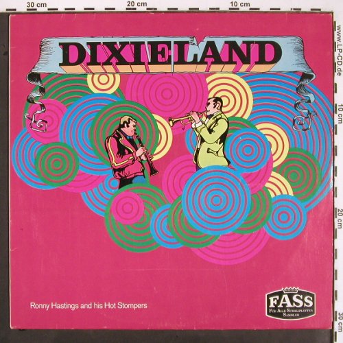 Hastings,Ronny  a. his Hot Stompers: Dixieland, Fass (1537 WY), D, 1969 Typ: LP Best.-Nr.: V2030 Preis: 7,50 Euro
