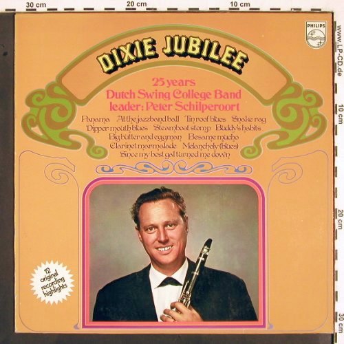 Dutch Swing College Band: Dixie Jubilee-25 Years, Philips (6830 015), NL, 1970 Typ: LP Best.-Nr.: V2100 Preis: 6,00 Euro