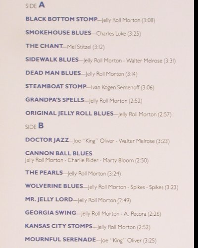 Morton,Jelly Roll: The Pearls, Bluebird (6588-1-RB), US, co, 1988 Typ: LP Best.-Nr.: V2122 Preis: 7,50 Euro