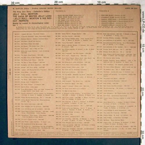 Morton,Jelly Roll: The Saga of Mister Jelly Lord (1), Joker (SM 3550), I, 1973 Typ: LP Best.-Nr.: V2126 Preis: 7,50 Euro