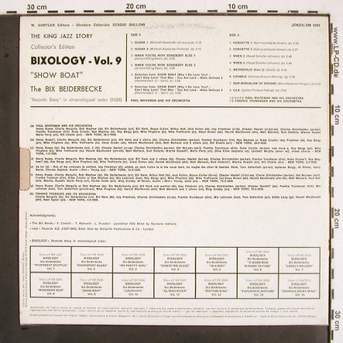 Beiderbecke,Bix: Bixology Vol. 9, Joker (SM 3565), I, 1973 Typ: LP Best.-Nr.: V2131 Preis: 7,50 Euro