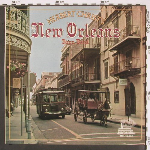 Christ,Herbert: New Orleans Jazz Band, rec.1974, WAM (MPL 15.530), D, 1975 Typ: LP Best.-Nr.: V2194 Preis: 12,50 Euro