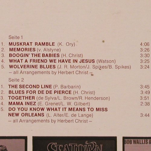 Christ,Herbert: New Orleans Jazz Band, rec.1974, WAM (MPL 15.530), D, 1975 Typ: LP Best.-Nr.: V2194 Preis: 12,50 Euro