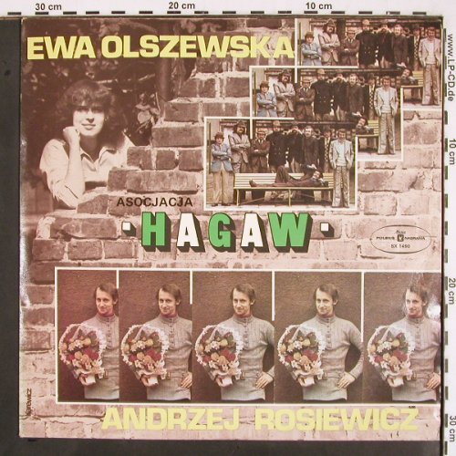 Hagaw Asocjacja: Andrzej Rosiewicz, Ewa Olszewska, Muza (SX 1490), PL, 1977 Typ: LP Best.-Nr.: V2234 Preis: 7,50 Euro