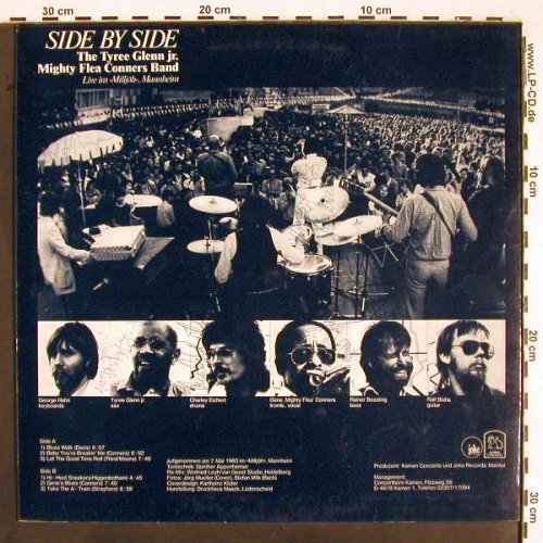 Tyree Glenn jr. Mighty Flea Conners: Side by Side,Live im Milljöh,Mannh., Joke (A-5592), D, 1980 Typ: LP Best.-Nr.: V2247 Preis: 7,50 Euro