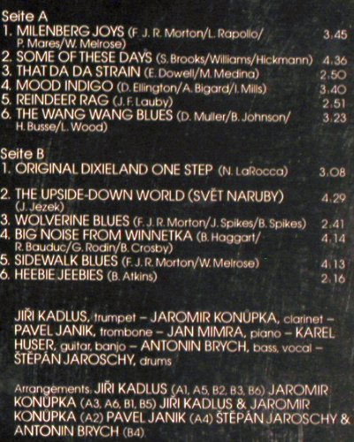 Steamboat Stompers Prag: Same, WAM (0069.076), D, 1977 Typ: LP Best.-Nr.: V2251 Preis: 7,50 Euro