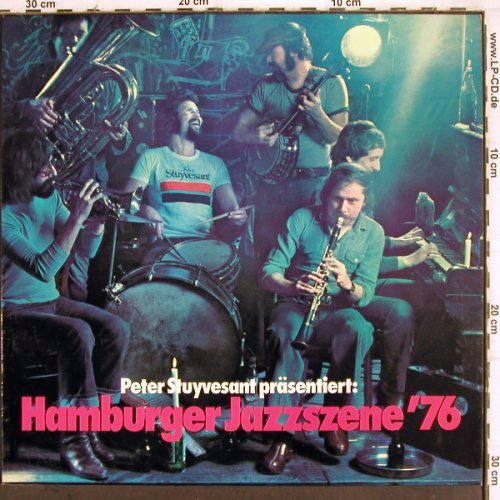 V.A.Hamburger Jazzszene'76:&nbsp;pr..by Peter Stuyvesant,Banjo Meyer, Clear Sound (ST-76), D (Dixie) Typ:&nbsp;LP Best.-Nr.:&nbsp;V318 Preis:&nbsp; 5,00 Euro