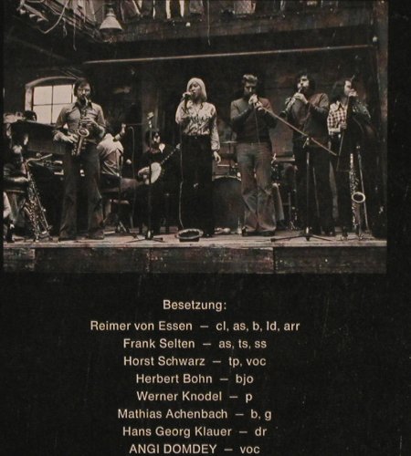 Barrelhouse Jazzband & Angi Domdey: Traveling Blues, Bellaphon (BLPS 19205), D, 1975 Typ: LP Best.-Nr.: V3355 Preis: 7,50 Euro
