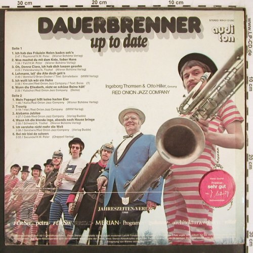 Red Onion Jazz Company: Dauerbrenner - Up to date, Audi Ton(909-2-121092), D, 1973 - LP - V3589 - 6,00 Euro
