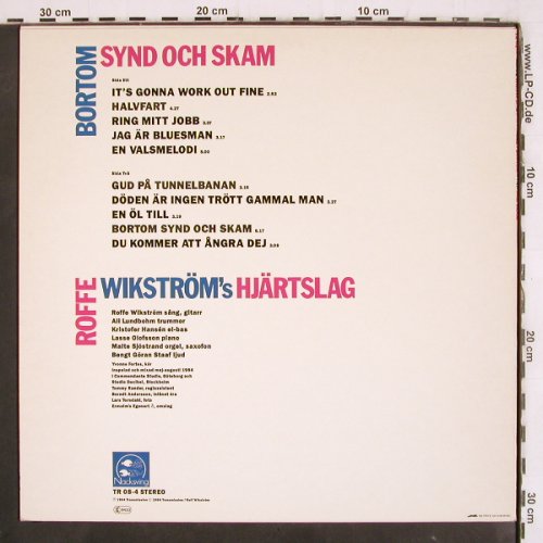 Wikström's Hjärtslag,Roffe: Bortom Synd Och Skam, Nacksving (TR 08-4), S, 1984 Typ: LP Best.-Nr.: V3974 Preis: 7,50 Euro