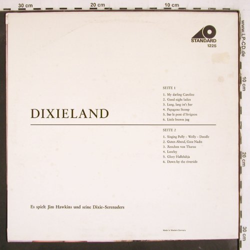 Hawkins,Jim  u.s.Dixie-Serenaders: Dixieland, Standard(STD-LP 1225), D,  - LP - V4057 - 6,00 Euro