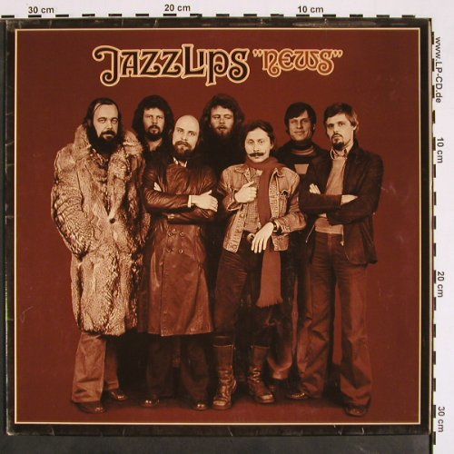 Jazz Lips: News, Foc, m /vg+, 7x sign., Metronome(MLP 15.529), D, 1975 - LP - V4143 - 7,50 Euro