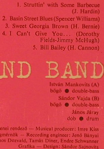 Benko Dixieland Band:&nbsp;Fatty George/Albert Nicholas (live), Pepita (SLPX 17479), H, 1975 Typ:&nbsp;LP Best.-Nr.:&nbsp;V432 Preis:&nbsp; 9,00 Euro