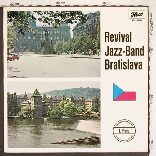 Revival Jazz-Band Bratislava:&nbsp;Same, Heco (LP 33 007), CH Typ:&nbsp;LP Best.-Nr.:&nbsp;V434 Preis:&nbsp; 7,50 Euro