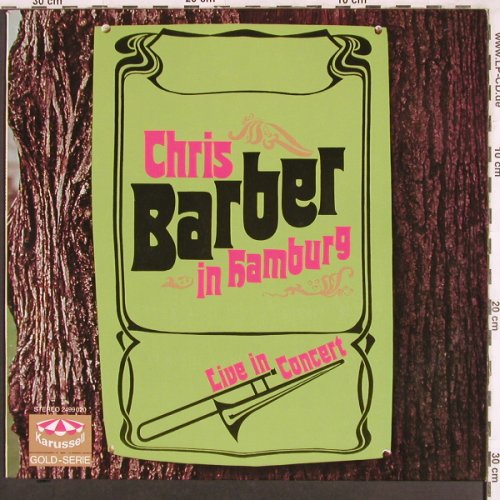 Barber,Chris: In Hamburg-Live in Concert, vg+/m-, Karussell(2499 020), D, Ri, 1968 - LP - X3474 - 5,00 Euro