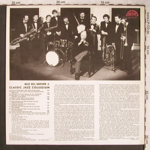 Davison,Wild Bill & Classic Jazz C.: Same, Supraphon(1 15 2030 H), CZ, 1977 - LP - X4612 - 5,00 Euro