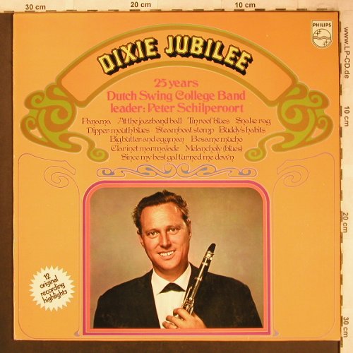 Dutch Swing College Band: Dixie Jubilee-25 Years, Philips(6830 015), NL,  - LP - X4649 - 6,00 Euro