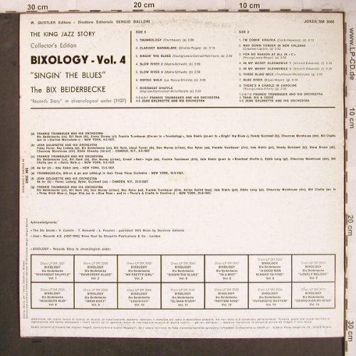 Beiderbecke,Bix: Bixology Vol. 4, Joker(SM 3560), I, 1973 - LP - X4692 - 5,50 Euro