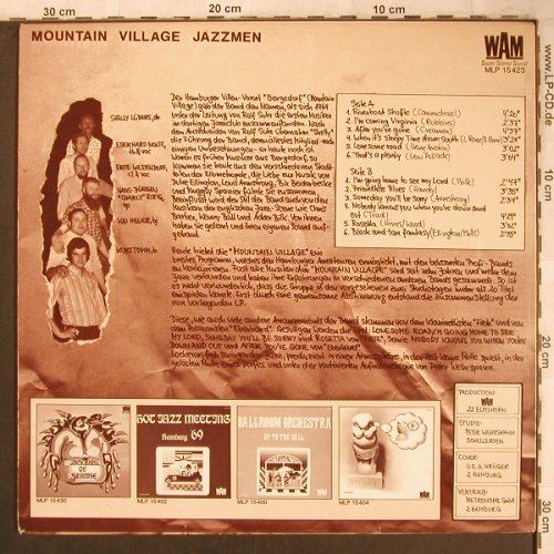 Mountain Village Jazzmen: Same, WAM(MLP 15 423), D, 1972 - LP - X4735 - 7,50 Euro