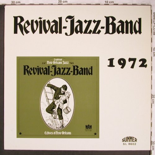 Revival Jazz Band: 1972,Echoes Of New Orleans, Summer(SL 8602), D,  - LP - X4799 - 7,50 Euro