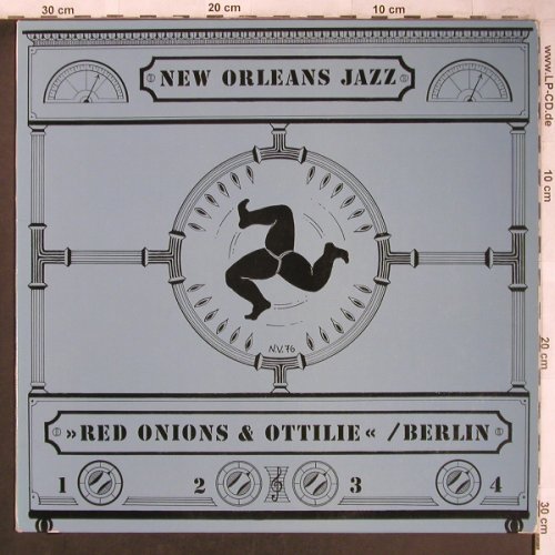 Red Onions & Ottilie / Berlin: New Orleans Jazz, Privat Press.(1293301), D, 1976 - LP - X4815 - 12,50 Euro