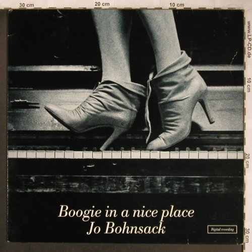 Bohnsack,Jo: Boogie in a nice place, signiert, d & p Musicservice(LP 15884), D, 1993 - LP - X4835 - 15,00 Euro