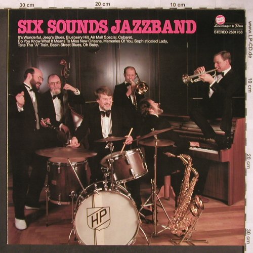Six Sounds Jazzband: Same, signiert, Levenhagen & Paris(2891 768), D, 1986 - LP - X4856 - 7,50 Euro