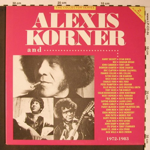 Korner,Alexis: and..., 1972-1983, Foc, Collector Series(CCSLP 192), UK, Ri,  - 2LP - X5947 - 15,00 Euro