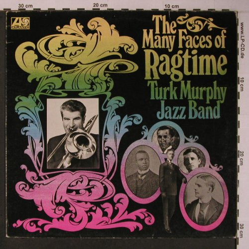 Turk Murphy Jazzband: The Many Faces of, Atlantic(ATL 40 502), D, 1972 - LP - X6253 - 6,00 Euro