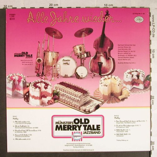 Münster's Old Merry Tale Jazz Band: Alle Jahre wieder..f.Audrey Motaung, Flop (Langnese)(Flop No.7), D, 1986 - 12inch - X762 - 4,00 Euro