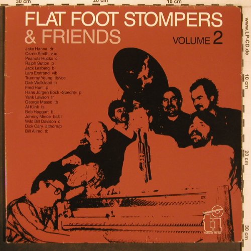 Flat Foot Stompers & Friends: Vol.2, Foc, Timeless(TTD 529), NL, 1986 - LP - X7968 - 7,50 Euro