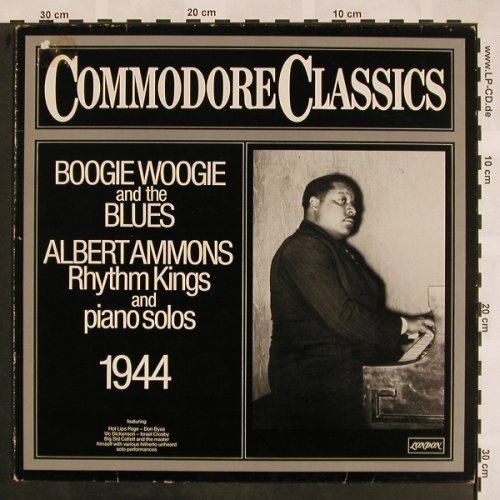 Ammons,Albert/RhythmKings/PianoSolo: Boogie Woogie and the Blues, Commodore(6.24297 AG), D,vg+/vg+, 1980 - LP - X826 - 5,00 Euro