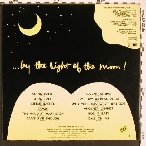 Rockin'Jimmy & t.Brothers o.t.Night: Same, Metronome(0060.326), D, 1980 - LP - X9365 - 6,00 Euro