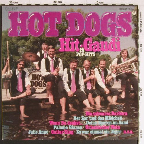 Hot Dogs: Hit Gaudi-28 Pop Hits, EMI(27 551-1), D, 1976 - LP - Y3054 - 6,00 Euro