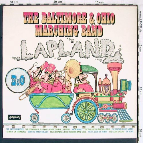 Baltimore & Ohio Marching Band: Lapland, London(SHA-U 106), D,  - LP - Y4829 - 6,00 Euro