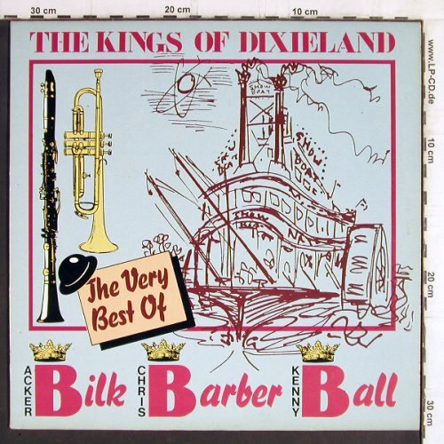 V.A.Kings Of Dixieland: Bilk Barber Ball - The Very Best of, PRT(PRLP 09), I, 1987 - LP - Y6114 - 6,00 Euro