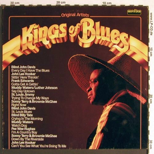 V.A.Kings Of Blues: Blind John Davis...John Lee Hooker, Marifon(296 094-241), D, 1982 - LP - Y6862 - 6,00 Euro