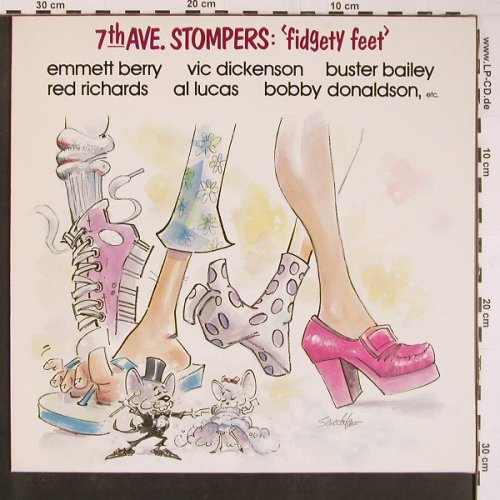7th Ave. Stompers: Fidgety Feet, Savoy(WL70509), D, Ri, 1984 - LP - Y698 - 6,00 Euro