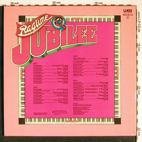 Turk Murphy Jazzband: Ragtime Jubilee, Foc, WEA(WEA 68 012), D, 1975 - 2LP - Y8004 - 9,00 Euro