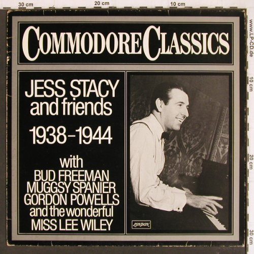 Stacy,Jess  and Friends: 1938-1944, vg+/vg+, Commodore(6.24298 AG), D, 1980 - LP - Y8106 - 6,00 Euro