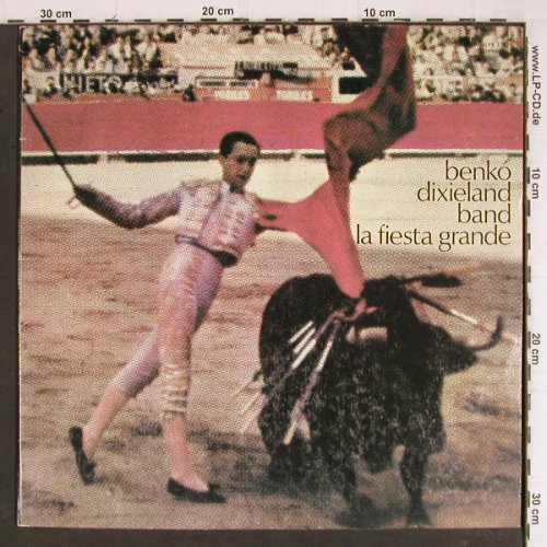 Benko Dixieland Band: La Fiesta Grande, Live in Mexico'84, Krem(SLPX 17925), H, 1986 - LP - Y8182 - 6,00 Euro